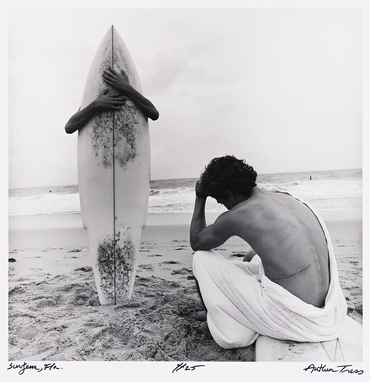 ARTHUR TRESS (1940- ) Surfers, Florida.